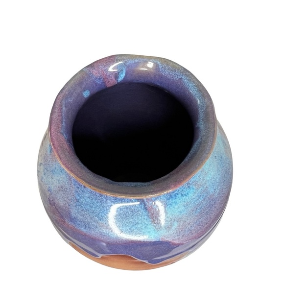 Vintage Always Azul Pottery Vase‎ - Picture 3 of 6